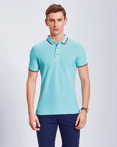 夏季短(duan)袖Polo衫定制