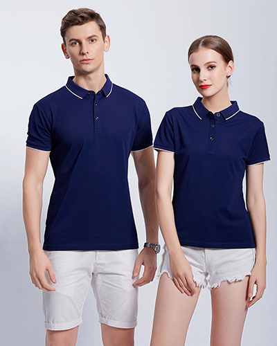 夏季短袖(xiu)Polo衫定制