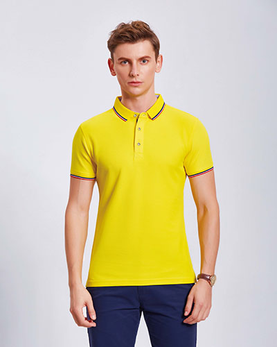 夏季短袖Polo衫(shān)定制